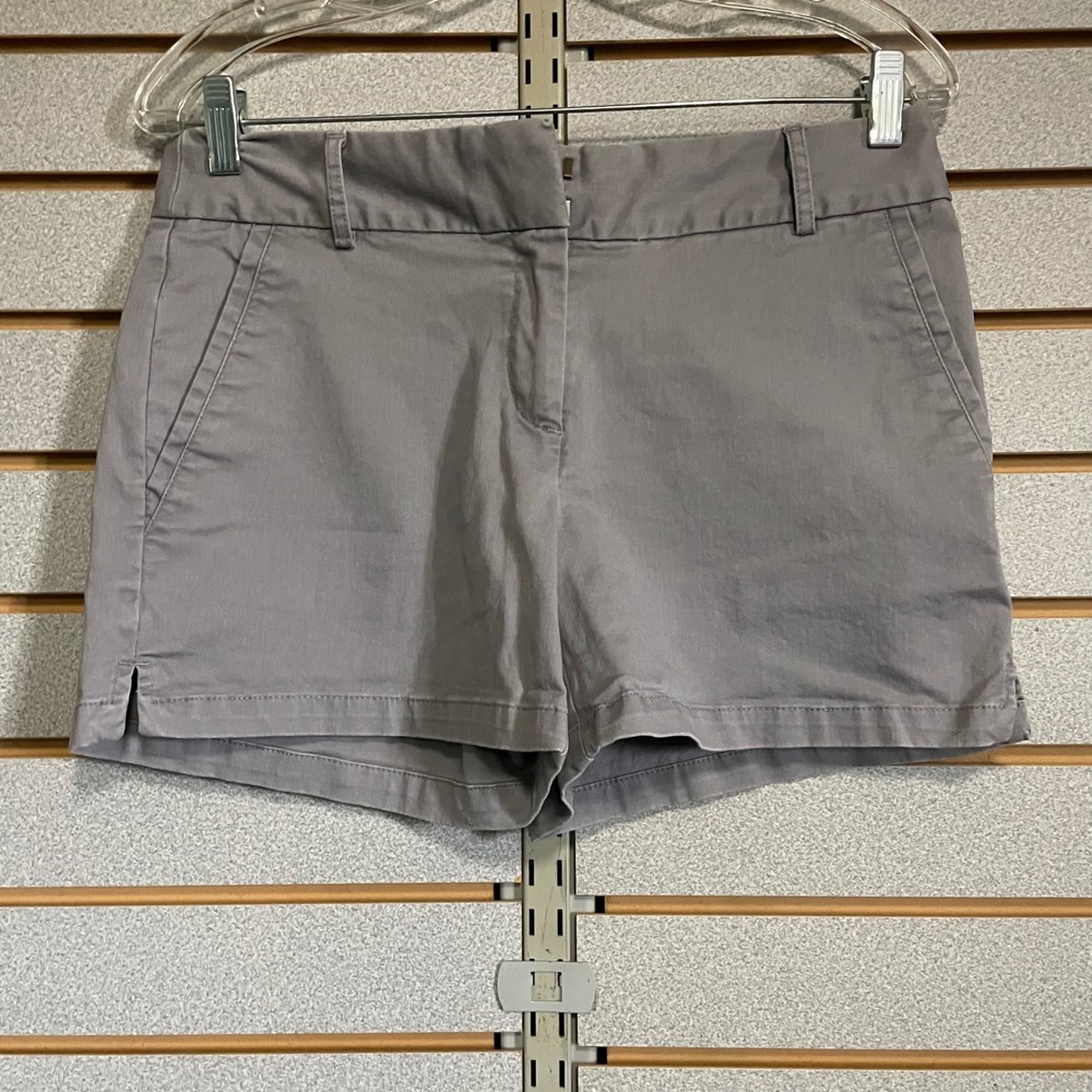 Loft Ann Taylor Riviera Shorts Women's Gray Casual Short Size 4